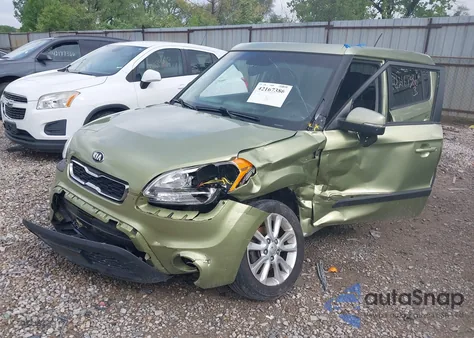 2013 Kia Soul + from USA, damaged, VIN KNDJT2A62D7616354